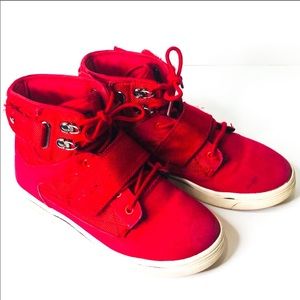 VLADO boys red sneaker size 3Y